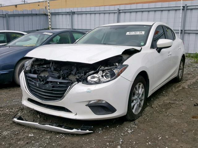 3MZBM1V70GM323560 - 2016 MAZDA 3 TOURING WHITE photo 2