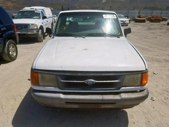 1FTCR10U0SPA54050 - 1995 FORD RANGER WHITE photo 9