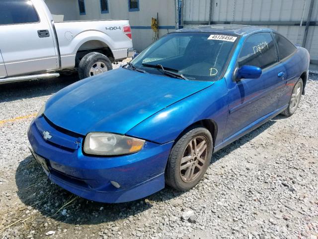 1G1JH12FX47214729 - 2004 CHEVROLET CAVALIER L BLUE photo 2