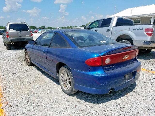 1G1JH12FX47214729 - 2004 CHEVROLET CAVALIER L BLUE photo 3