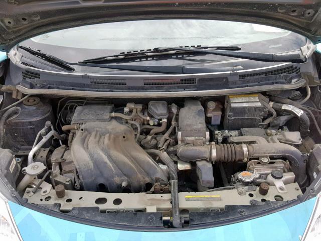 3N1CE2CP3FL444331 - 2015 NISSAN VERSA NOTE BLUE photo 7