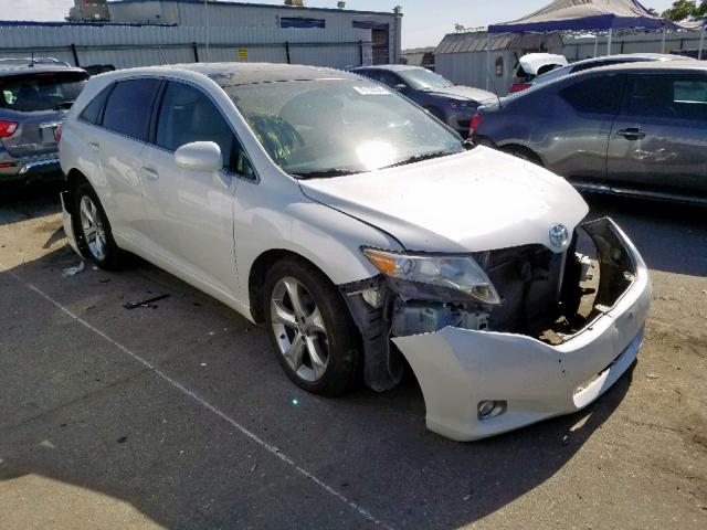 4T3ZK3BB1BU035226 - 2011 TOYOTA VENZA WHITE photo 1