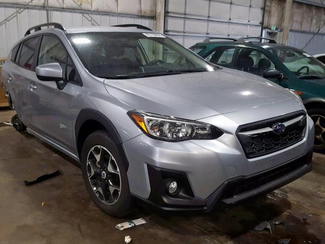 JF2GTABC1JH303697 - 2018 SUBARU CROSSTREK SILVER photo 1