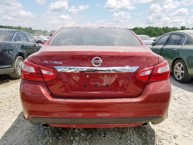 1N4AL3AP2HC110136 - 2017 NISSAN ALTIMA 2.5 RED photo 9