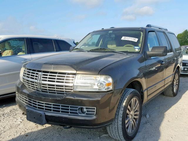5LMFU27578LJ01955 - 2008 LINCOLN NAVIGATOR GRAY photo 2