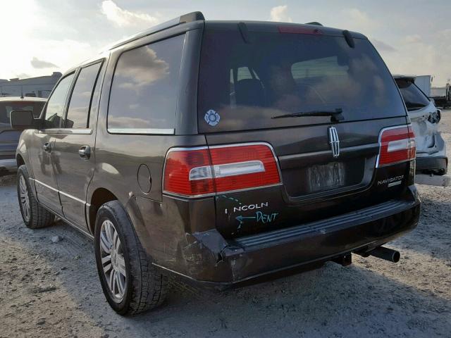 5LMFU27578LJ01955 - 2008 LINCOLN NAVIGATOR GRAY photo 3