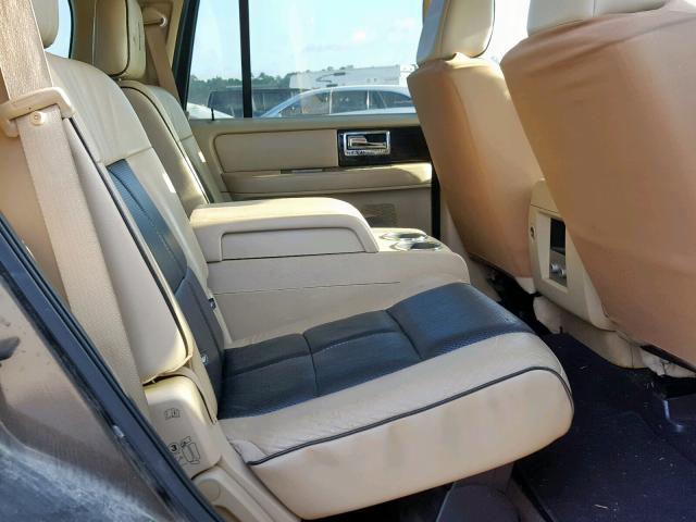 5LMFU27578LJ01955 - 2008 LINCOLN NAVIGATOR GRAY photo 6