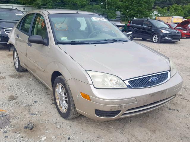 1FAFP34N16W212317 - 2006 FORD FOCUS ZX4 TAN photo 1