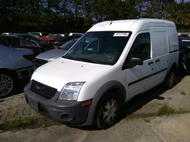 NM0LS7AN1DT177099 - 2013 FORD TRANSIT CO WHITE photo 2