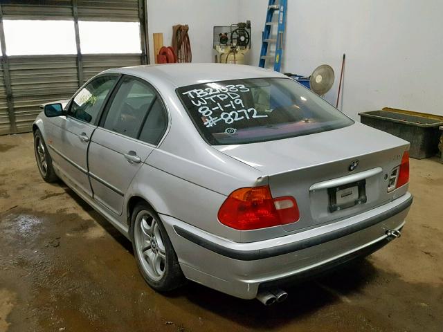 WBAAV53481JR78272 - 2001 BMW 330 I GRAY photo 3