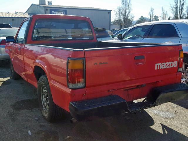 JM2UF1137N0288021 - 1992 MAZDA B2200 SHOR RED photo 3