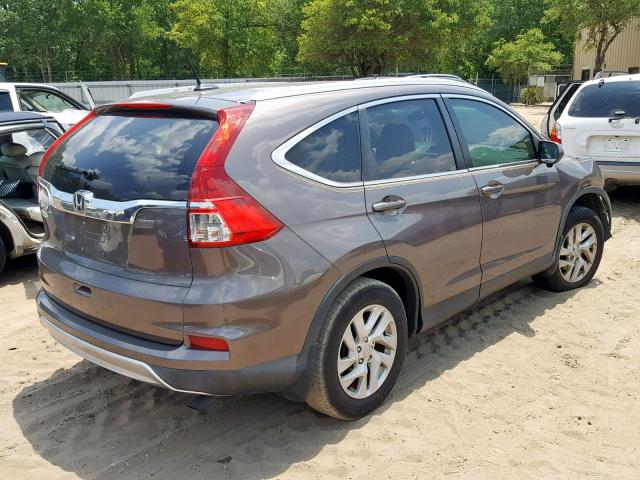 2HKRM3H78GH508616 - 2016 HONDA CR-V EXL GRAY photo 4