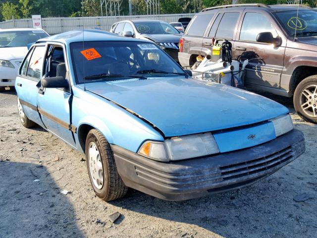 1G1JC5440N7237004 - 1992 CHEVROLET CAVALIER V BLUE photo 1