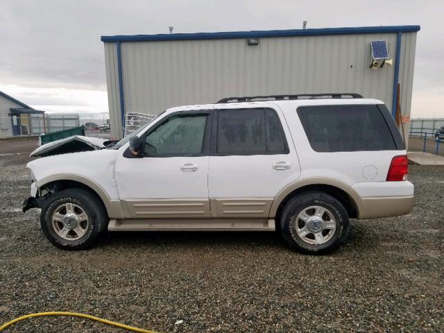 1FMPU17536LA95585 - 2006 FORD EXPEDITION WHITE photo 9