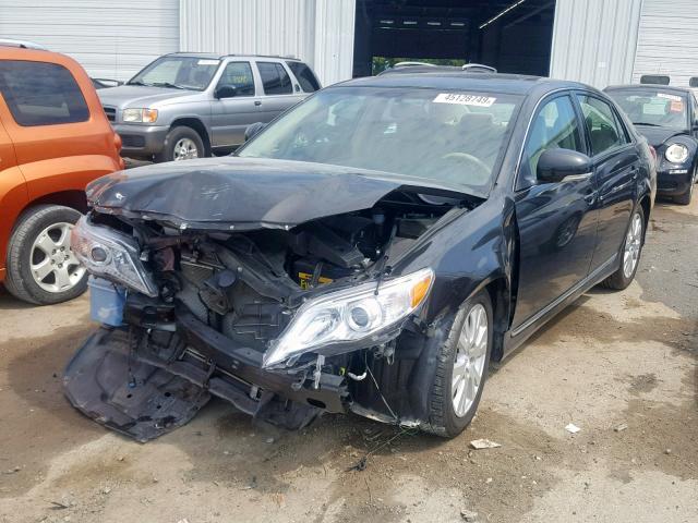 4T1BK3DB8BU387520 - 2011 TOYOTA AVALON BAS BLACK photo 2