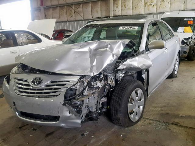 JTNBE46KX83141965 - 2008 TOYOTA CAMRY CE SILVER photo 2