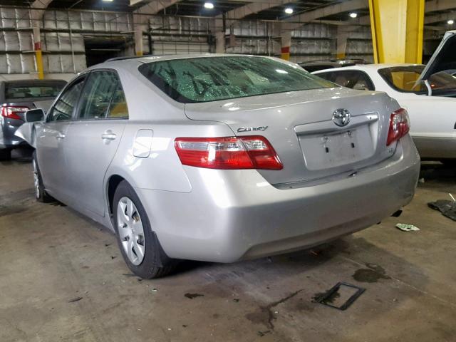 JTNBE46KX83141965 - 2008 TOYOTA CAMRY CE SILVER photo 3