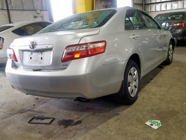 JTNBE46KX83141965 - 2008 TOYOTA CAMRY CE SILVER photo 4