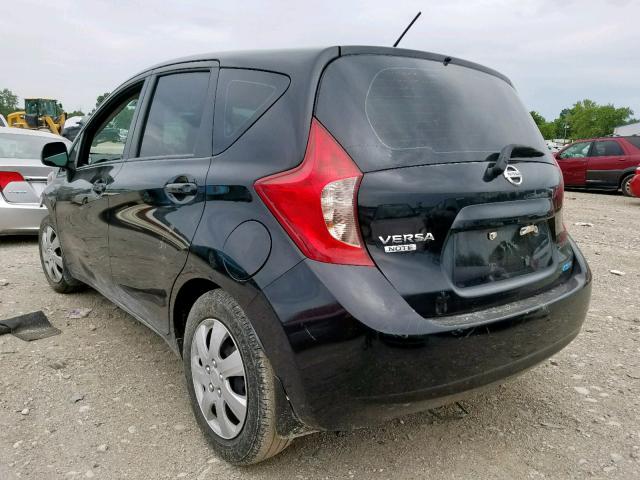 3N1CE2CP5EL401723 - 2014 NISSAN VERSA NOTE BLACK photo 3