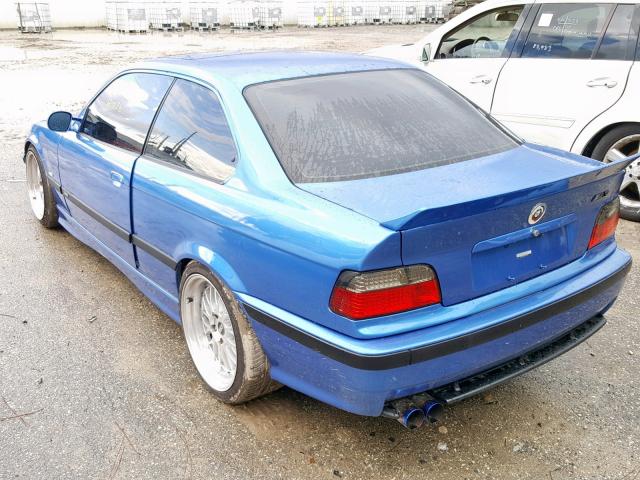 WBSBG9327VEY76248 - 1997 BMW M3 BLUE photo 3