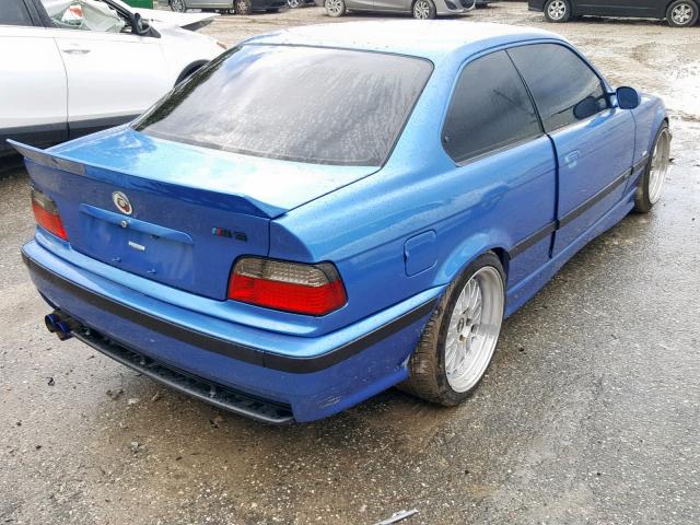 WBSBG9327VEY76248 - 1997 BMW M3 BLUE photo 4