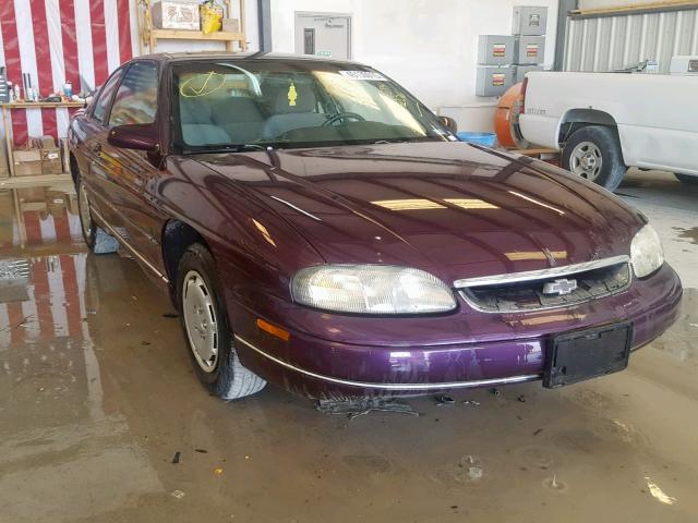 2G1WW12MXV9184206 - 1997 CHEVROLET MONTE CARL PURPLE photo 1