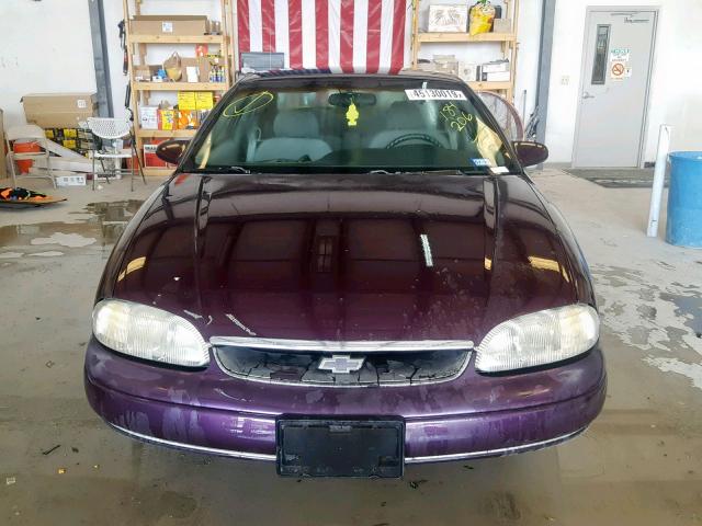 2G1WW12MXV9184206 - 1997 CHEVROLET MONTE CARL PURPLE photo 9