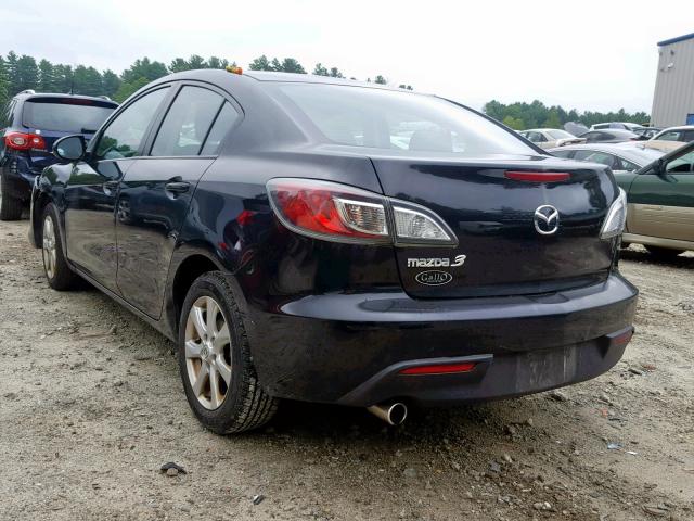 JM1BL1SG3A1318805 - 2010 MAZDA 3 I BLACK photo 3