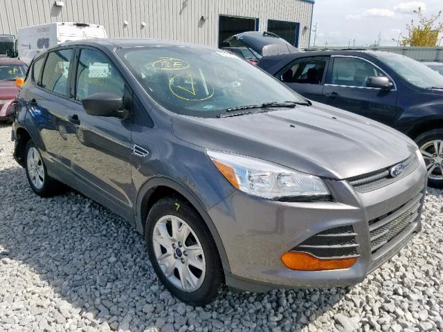 1FMCU0F73DUC09880 - 2013 FORD ESCAPE S GRAY photo 1