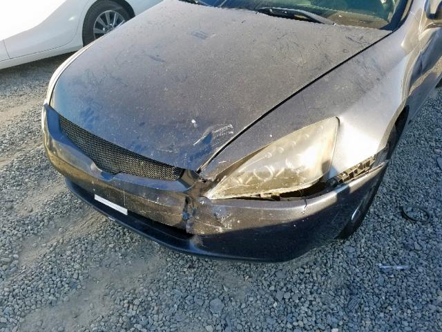 1HGCM66894A077100 - 2004 HONDA ACCORD EX GRAY photo 9