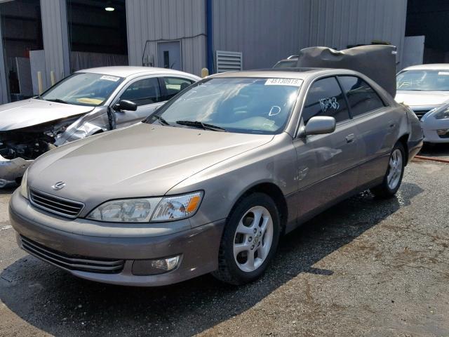 JT8BF28G715107537 - 2001 LEXUS ES 300 TAN photo 2