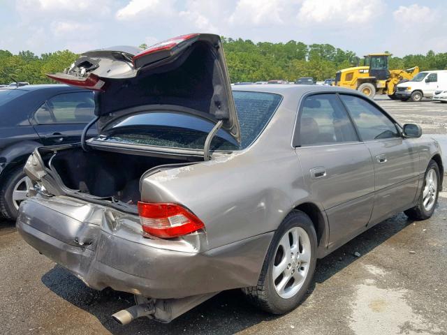 JT8BF28G715107537 - 2001 LEXUS ES 300 TAN photo 4