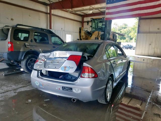 2HGFA1F65AH308515 - 2010 HONDA CIVIC LX-S Gümüş foto 4