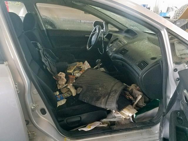 2HGFA1F65AH308515 - 2010 HONDA CIVIC LX-S Gümüş foto 5