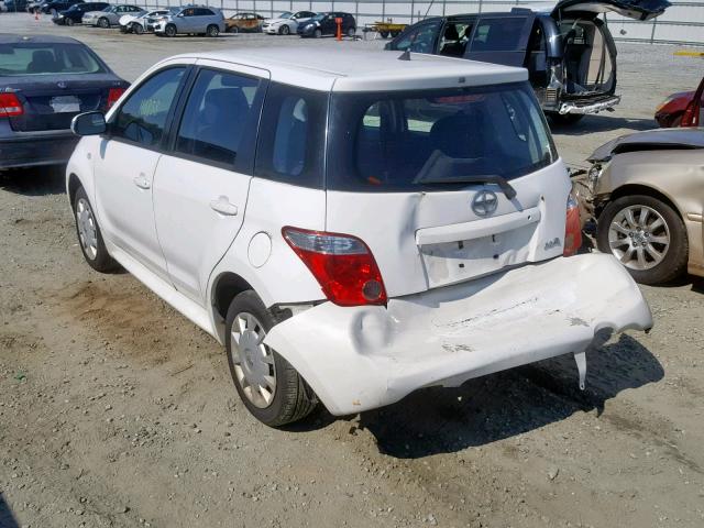 JTKKT624760138820 - 2006 TOYOTA SCION XA WHITE photo 3