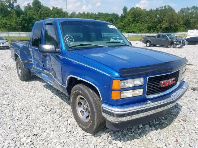 1GTEC19R2VE511806 - 1997 GMC SIERRA C15 BLUE photo 1