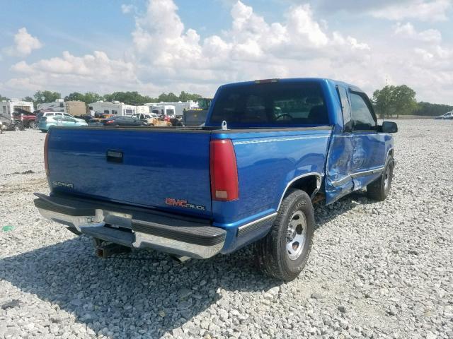 1GTEC19R2VE511806 - 1997 GMC SIERRA C15 BLUE photo 4