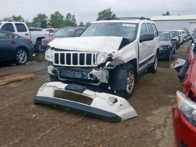 1J4GS48K26C243526 - 2006 JEEP GRAND CHER WHITE photo 2