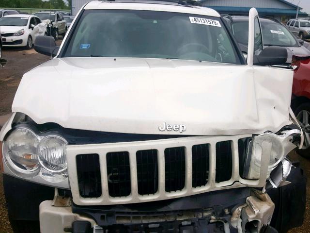 1J4GS48K26C243526 - 2006 JEEP GRAND CHER WHITE photo 7