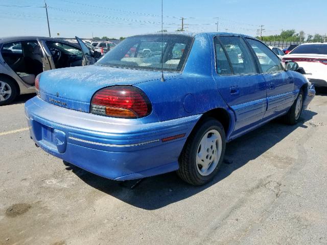 1G2NE52M0TC761607 - 1996 PONTIAC GRAND AM S BLUE photo 4