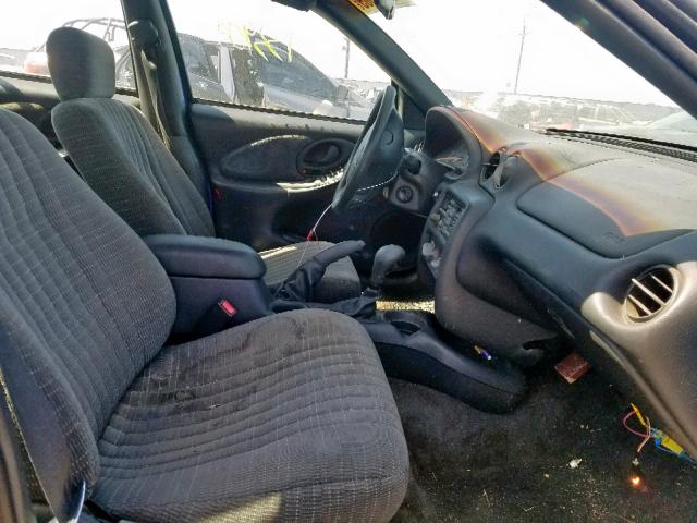 1G2NE52M0TC761607 - 1996 PONTIAC GRAND AM S BLUE photo 5