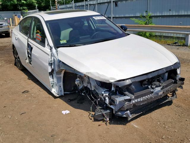 1N4BL4CW7KC251628 - 2019 NISSAN ALTIMA SR WHITE photo 1