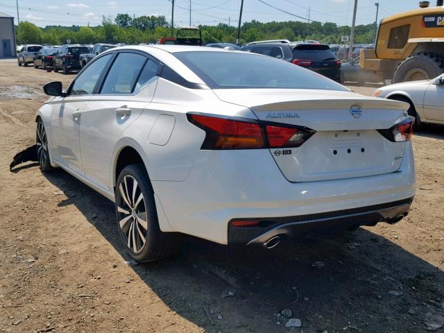 1N4BL4CW7KC251628 - 2019 NISSAN ALTIMA SR WHITE photo 3