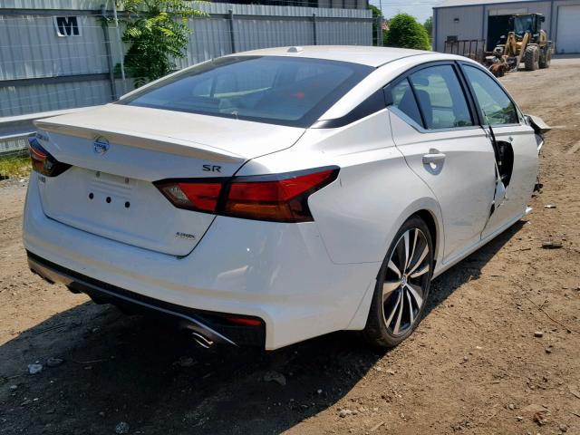 1N4BL4CW7KC251628 - 2019 NISSAN ALTIMA SR WHITE photo 4