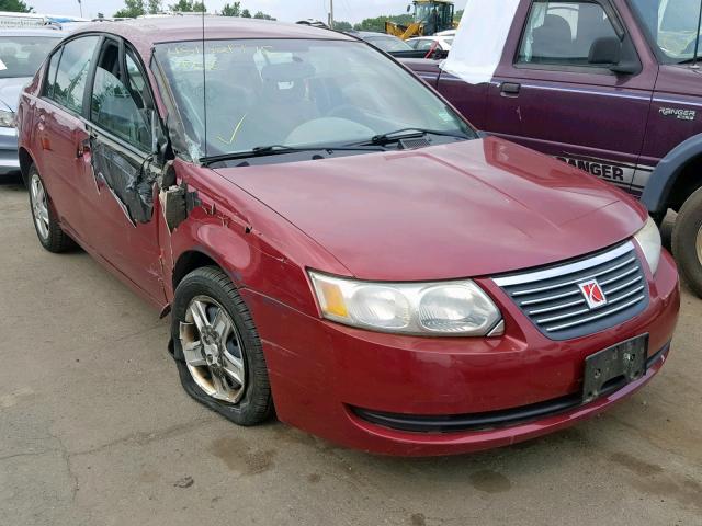 1G8AJ55FX6Z108281 - 2006 SATURN ION LEVEL RED photo 1