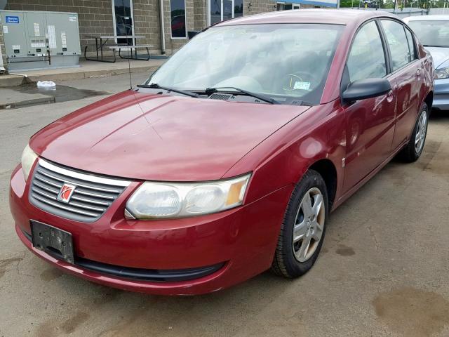 1G8AJ55FX6Z108281 - 2006 SATURN ION LEVEL RED photo 2