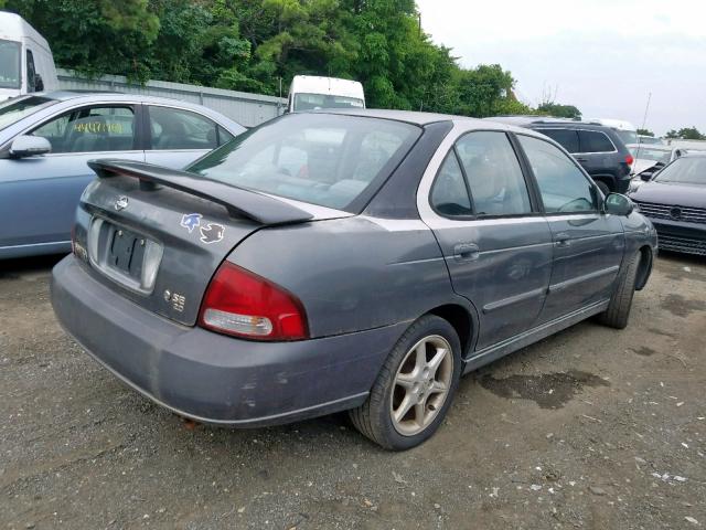 3N1BB51DX1L127962 - 2001 NISSAN SENTRA SE SILVER photo 4