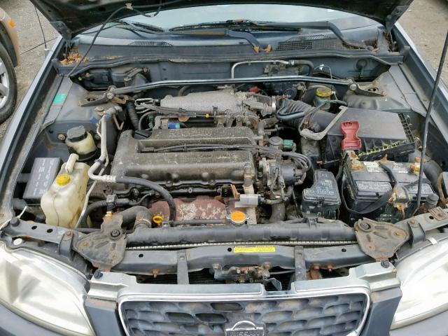 3N1BB51DX1L127962 - 2001 NISSAN SENTRA SE SILVER photo 7