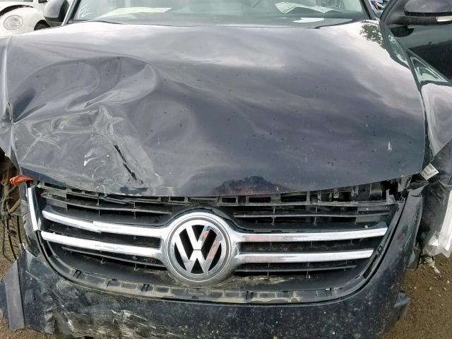 WVGBV75N29W539586 - 2009 VOLKSWAGEN TIGUAN SE BLACK photo 7