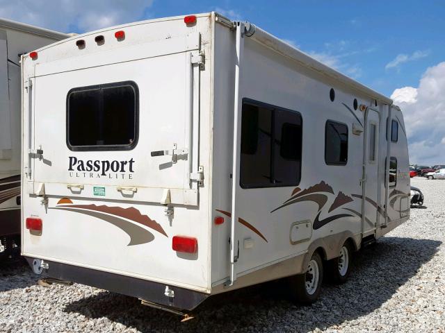 4YDT240217B410169 - 2007 PASSPORT TRAVELTRLR WHITE photo 4